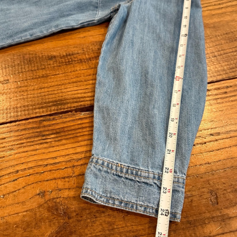 Boho Vintage inspired  Denim Tunic Dress – Old Navy Size Large - Picture 12 of 12